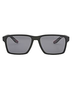 Prada Linea Rossa 58 mm Black Rubber Sunglasses