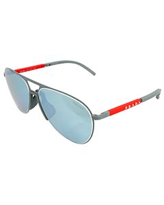 Prada Linea Rossa 59 mm Alluminum Sunglasses