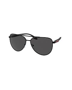 Prada Linea Rossa 61 mm Matte Black Sunglasses