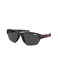Prada Linea Rossa 64 mm Matte Black Sunglasses