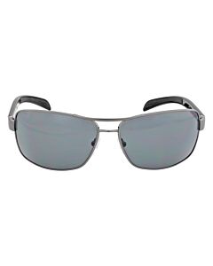 Prada Linea Rossa 65 mm Gunmetal Sunglasses