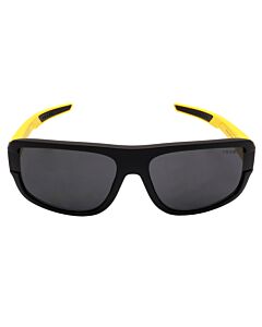 Prada Linea Rossa 66 mm Black Rubber Sunglasses