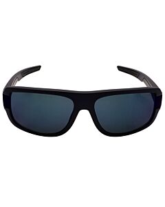 Prada Linea Rossa 66 mm Blue Rubber Sunglasses