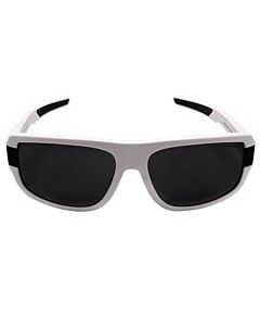 Prada Linea Rossa 66 mm White Rubber Sunglasses