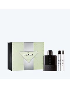 Prada Men's Luna Rossa Black Gift Set Fragrances 3614274109429