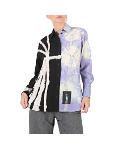 Proenza Schouler Ladies Multicolor Tie Dye Shirting