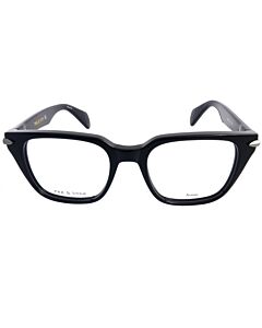 Rag and Bone 49 mm Black Eyeglass Frames