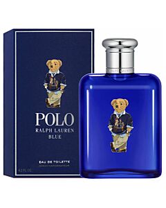 Ralph Lauren Men's Holiday Bear Edition Polo Blue EDT Spray 4.2 oz Fragrances 3605972831255