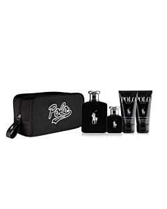 Ralph Lauren Men's Polo Black Gift Set Fragrances 3605972714527