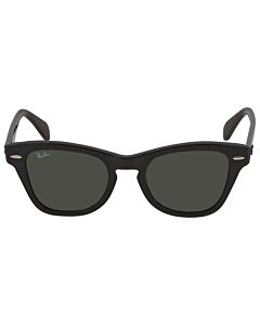 Ray Ban 50 mm Polished Black Sunglasses