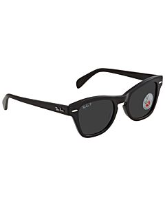 Ray Ban 50 mm Polished Black Sunglasses