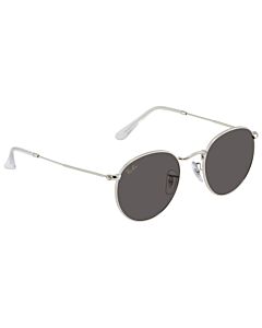 Ray Ban Round Metal Legend 50 mm Silver Sunglasses