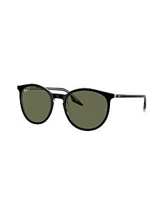 Ray Ban 51 mm Polished Black On Transparent Sunglasses