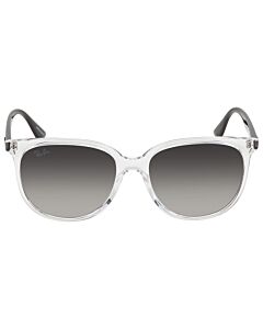 Ray Ban 54 mm Polished Transparent Sunglasses