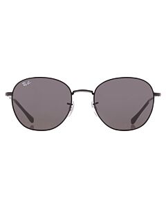 Ray Ban 55 mm Polished Black Sunglasses