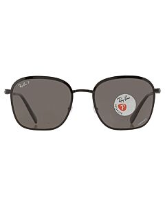 Ray Ban 55 mm Polished Black Sunglasses