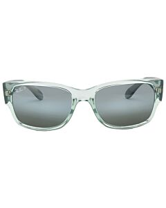 Ray Ban 55 mm Transparent Green Sunglasses