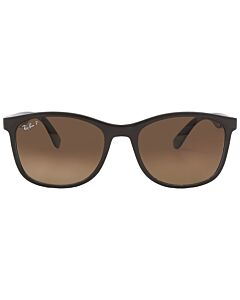Ray Ban 56 mm Brown On Grey Sunglasses