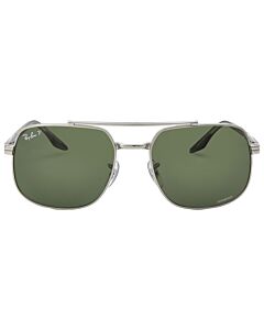 Ray Ban 56 mm Polished Silver Sunglasses