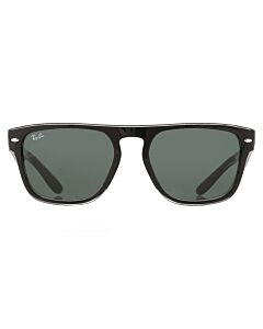 Ray Ban 57 mm Polished Black Transparent Sunglasses