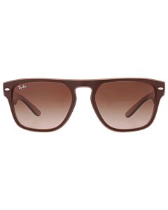 Ray Ban 57 mm Polished Brown Transparent Sunglasses