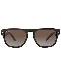 Ray Ban 57 mm Polished Green Dark Grey Transparent Sunglasses