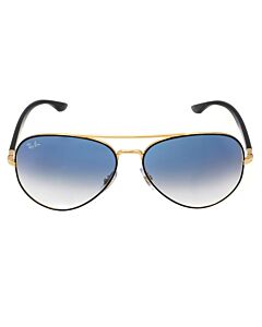 Ray Ban 58 mm Polished Black Sunglasses