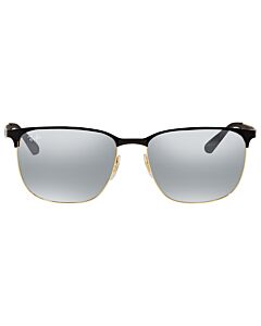 Ray Ban 59 mm Black Gold Sunglasses