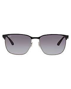 Ray Ban 59 mm Polished Black Sunglasses