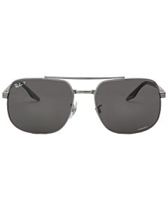 Ray Ban 59 mm Polished Gunmetal Sunglasses