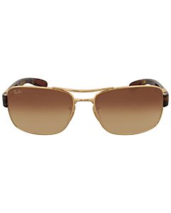 Ray Ban 61 mm Gold; Tortoise Sunglasses