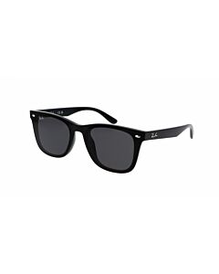 Ray Ban 65 mm Polished Black Sunglasses