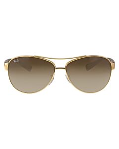 Ray Ban Active Lifestyle 63 mm Gold Sunglasses