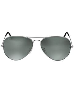 Ray Ban Aviator Mirror 62 mm Silver Sunglasses