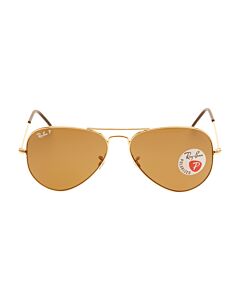 Ray Ban Aviator Classic 58 mm Polished Gold Sunglasses
