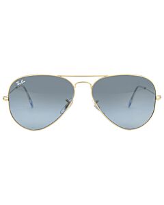 Ray Ban Aviator Gradient 58 mm Polished Gold Sunglasses