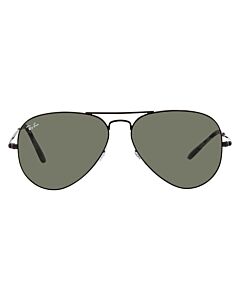 Ray Ban Aviator Metal II 58 mm Black Sunglasses