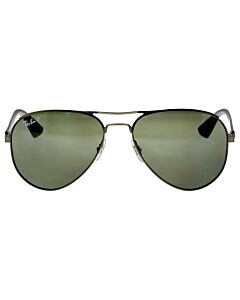 Ray Ban 59 mm Gunmetal/Grey Sunglasses