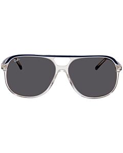 Ray Ban Bill 60 mm Blue on Transparent Sunglasses