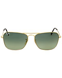 Ray Ban Caravan 58 mm Gold Sunglasses