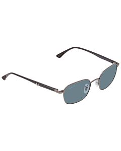 Ray Ban Chromance 50 mm Polished Shiny Gunmetal Sunglasses