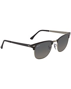 Ray Ban Clubmaster Metal 51 mm Polished Black Sunglasses