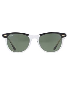 Ray Ban Eagle Eye 56 mm Polished Black On Transparent Sunglasses
