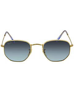 Ray Ban Hexagonal Flat Lenses 48 mm Gold Sunglasses