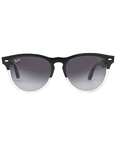 Ray Ban Iris 54 mm Black On Transparent Sunglasses