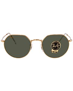 Ray Ban Jack 53 mm Polished Gold Sunglasses