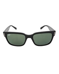 Ray Ban Jeffrey 55 mm Shiny Black Sunglasses