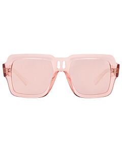 Ray Ban Magellan Bio Based 54 mm Polished Transparent Pink Sunglasses