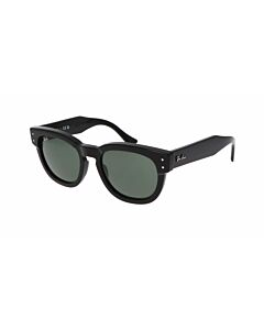 Ray Ban Mega Hawkeye 53 mm Black Sunglasses