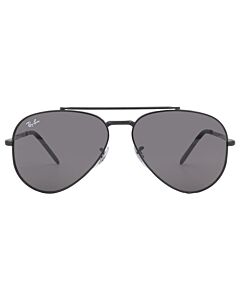 Ray Ban New Aviator 58 mm Black Sunglasses